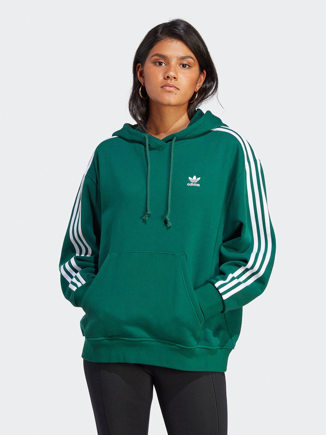 Womens adidas longline hoodie sale