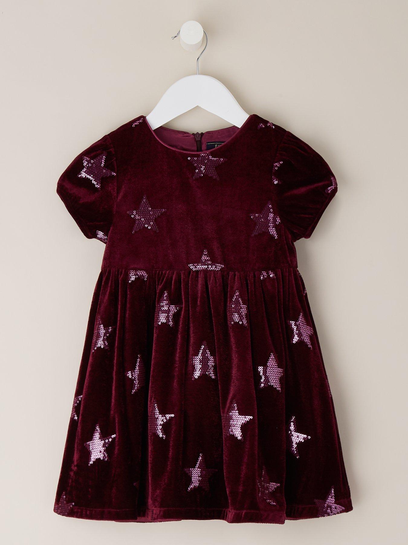 Children's velvet dresses best sale