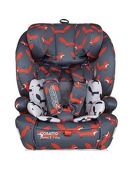 Cosatto Zoomi 2 I-Size Car Seat - Charcoal Mister Fox
