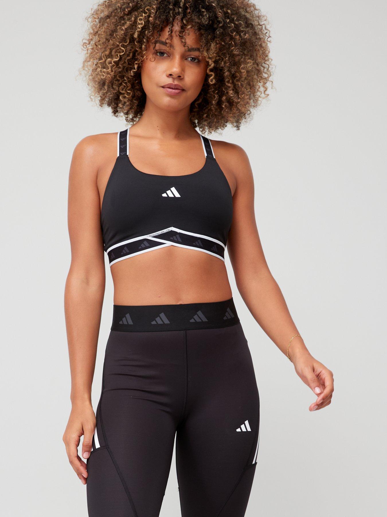 adidas Powerimpact Training Medium-Support Techfit Colorblock Bra