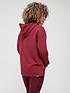  image of adidas-terrex-womens-hooded-sweat-red