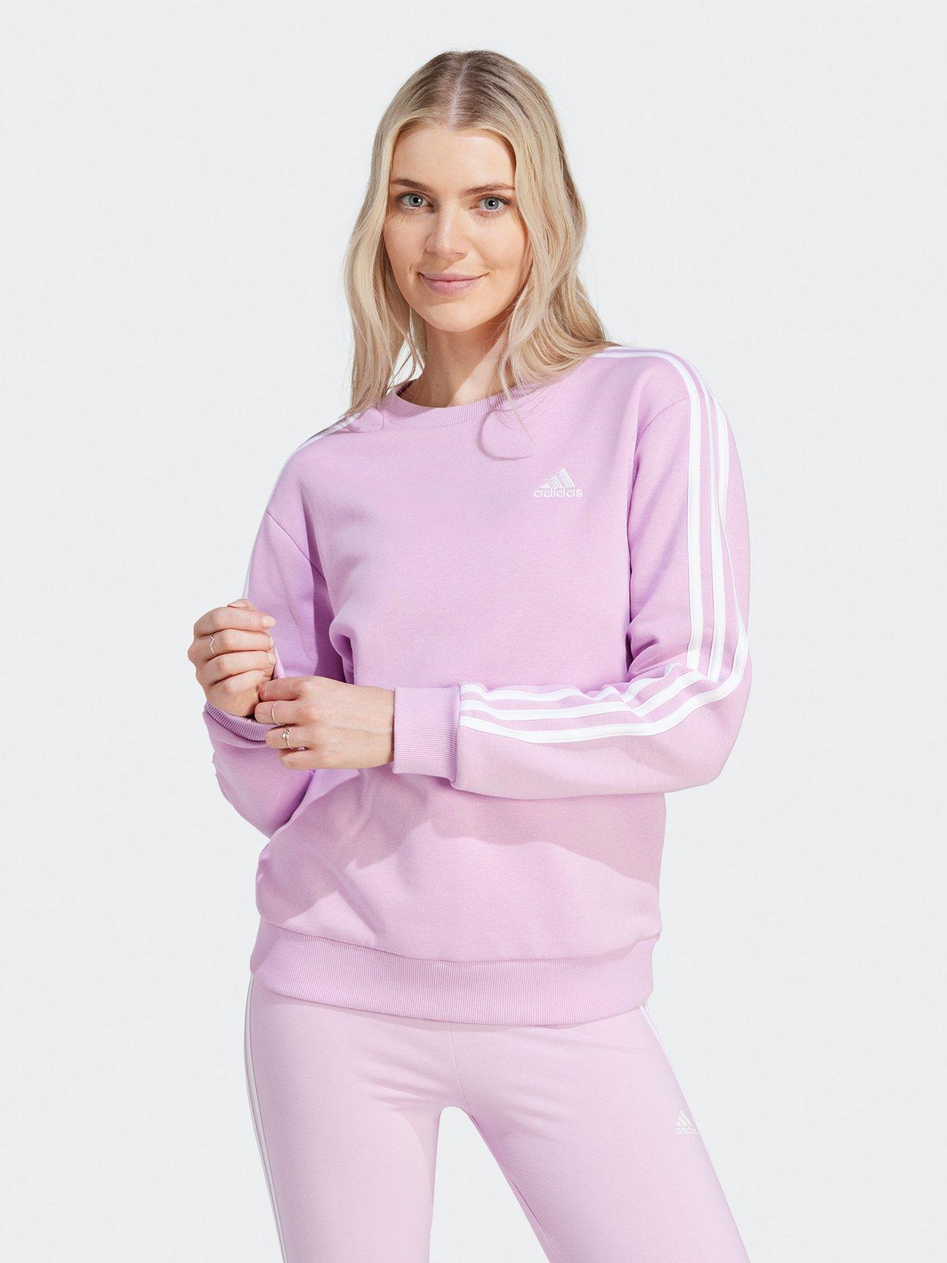 adidas Essentials 3-Stripes Sweatshirt - Pink