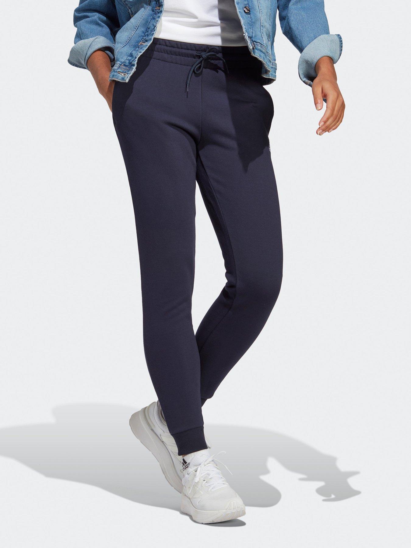 Womens Linear Joggers - Navy