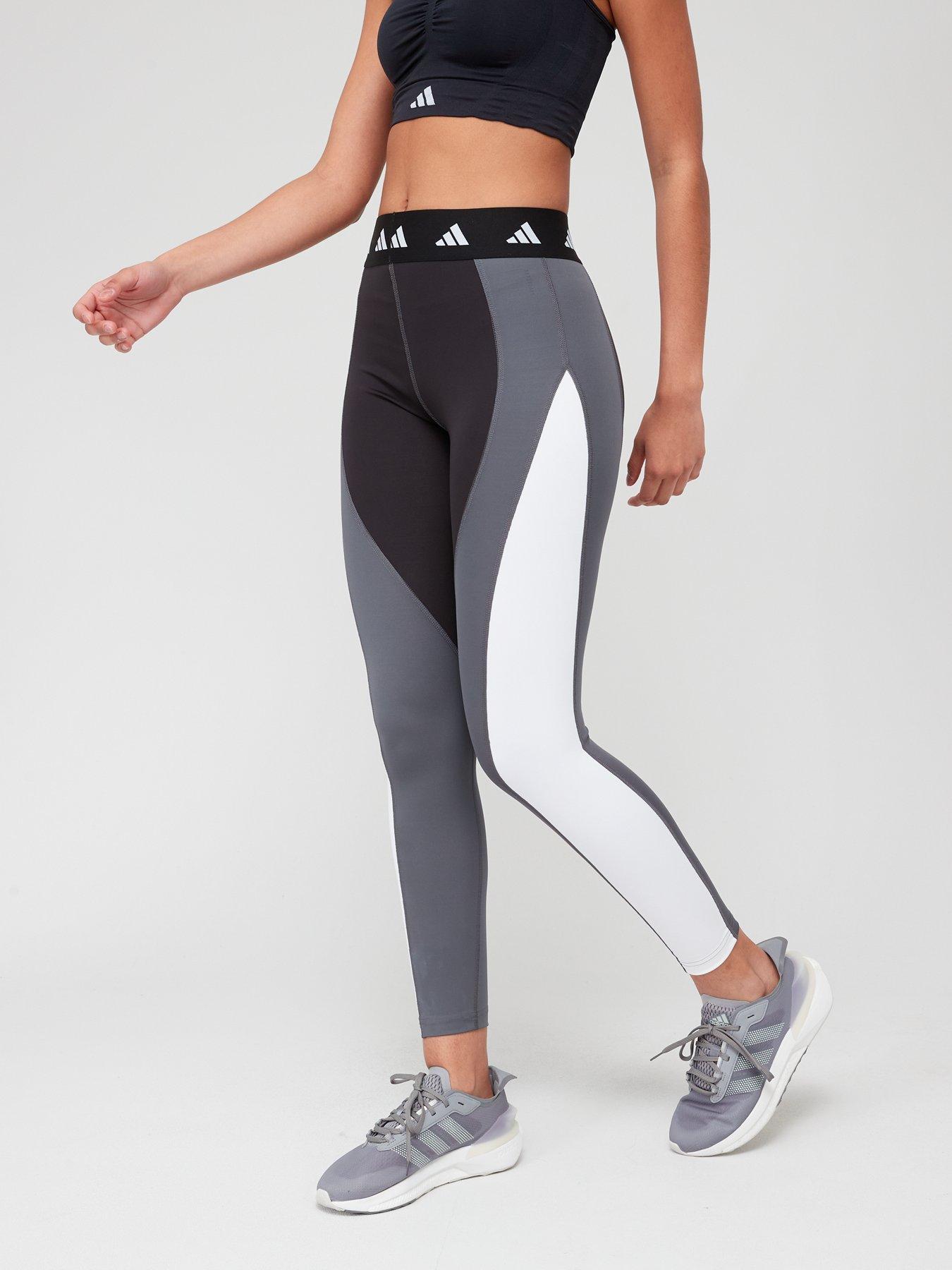 adidas Techfit Colorblock 7/8 Leggings - Black