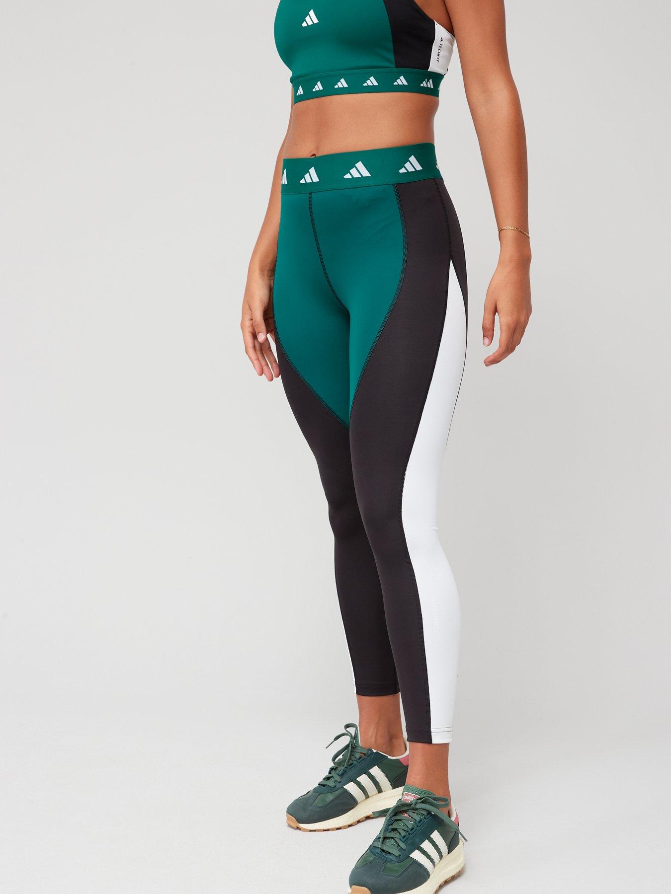 adidas Yoga Essentials High-Waisted Leggings (Plus Size) - Black