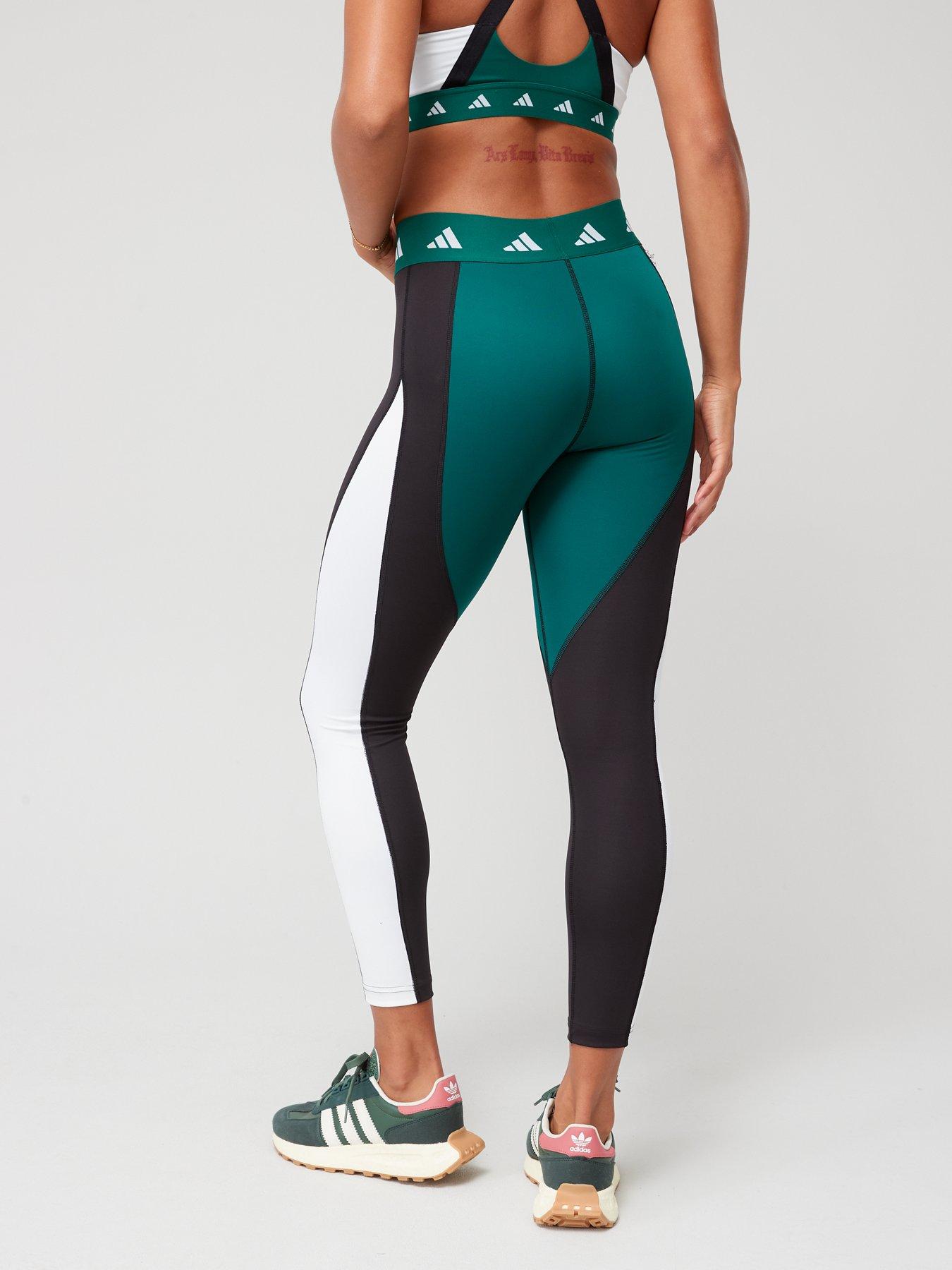 Performance Techfit Colorblock 7/8 Leggings - Black