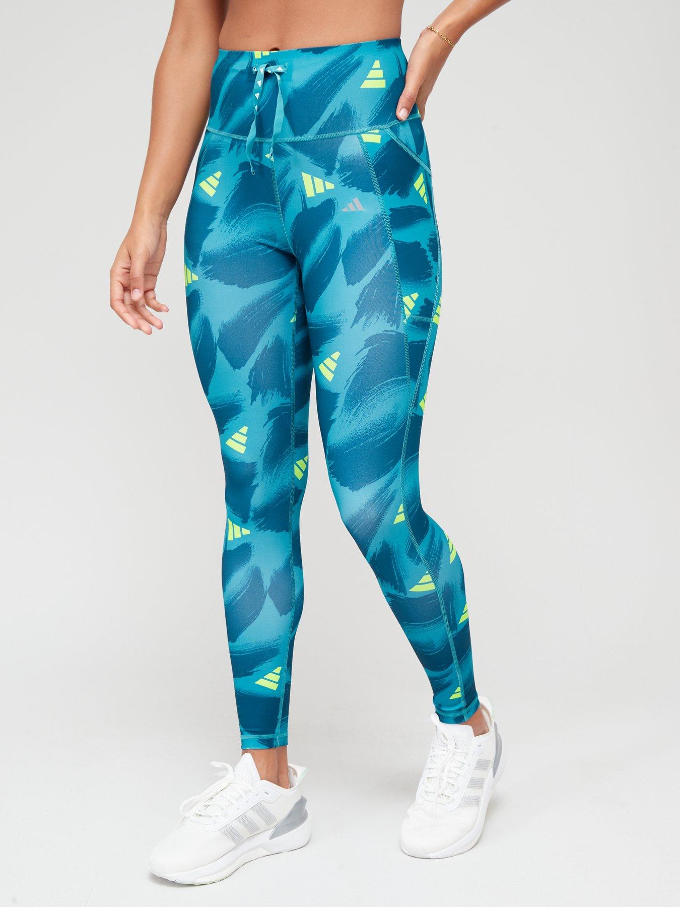 Calça Legging Adidas Optime Hyperbright