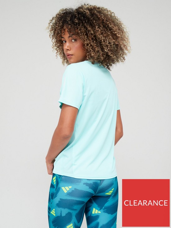 stillFront image of adidas-performance-own-the-run-t-shirt-blue