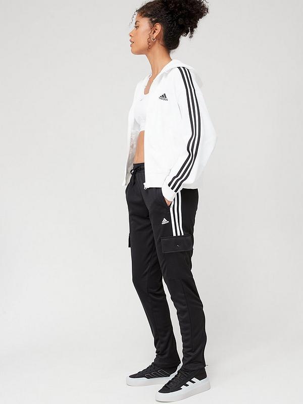 adidas Sportswear Essentials 3-stripes French Terry Bomber Full-zip ...