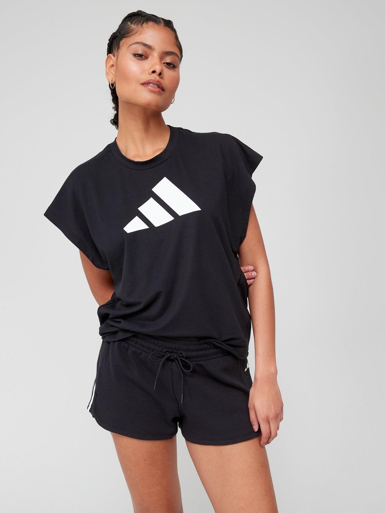 Adidas shorts hot sale sets womens