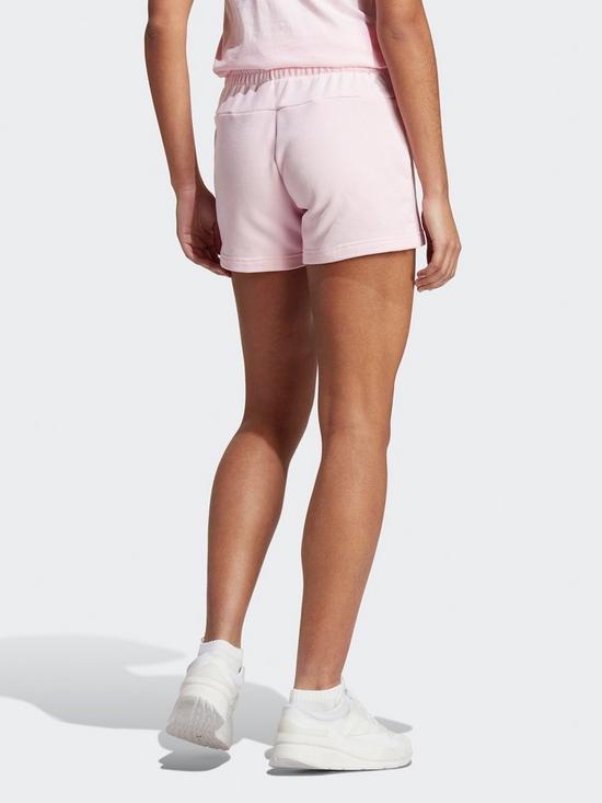 stillFront image of adidas-sportswear-womens-linear-shorts-pink