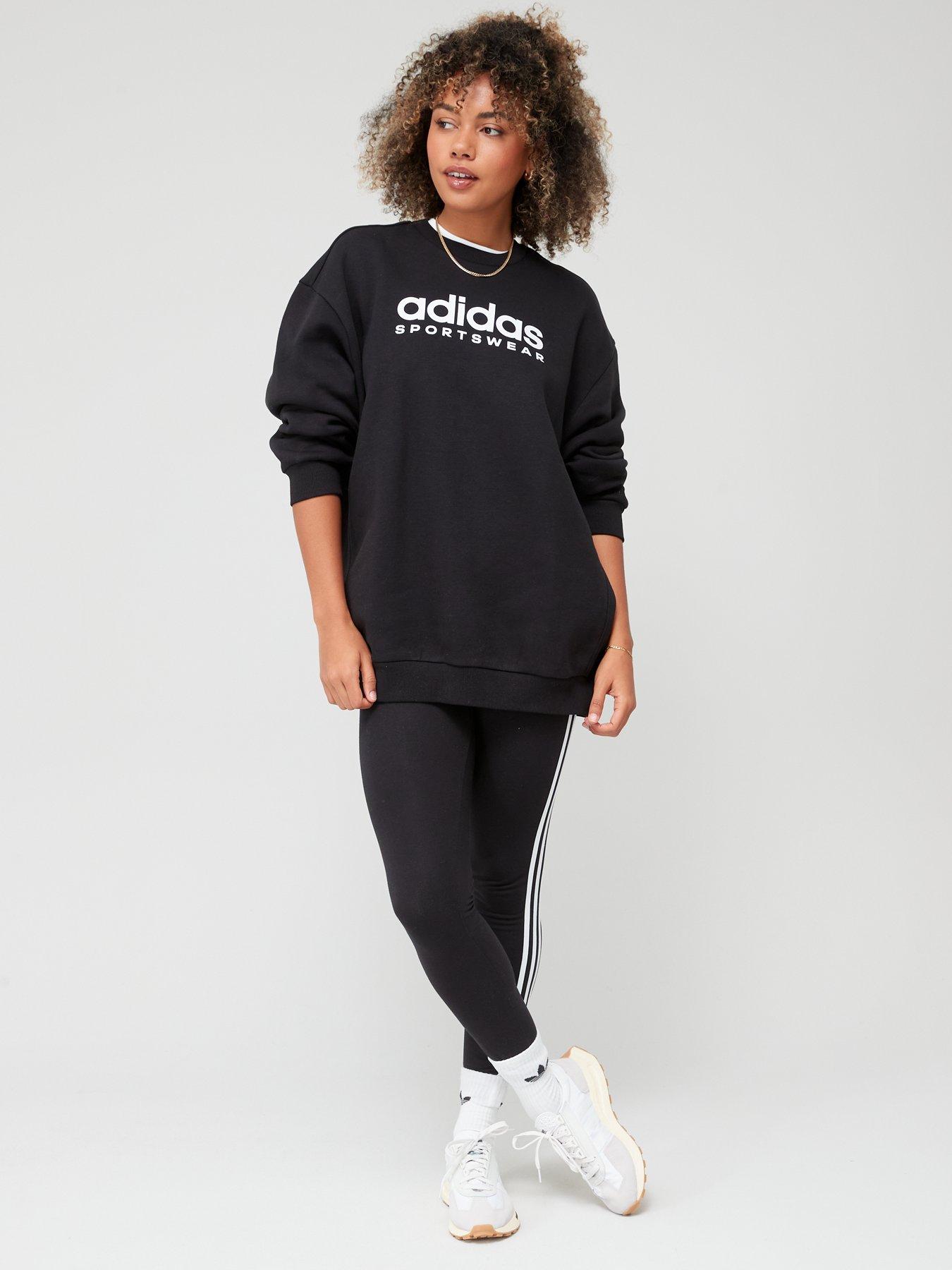 adidas Sportswear All Szn Fleece Graphic Sweatshirt - Black