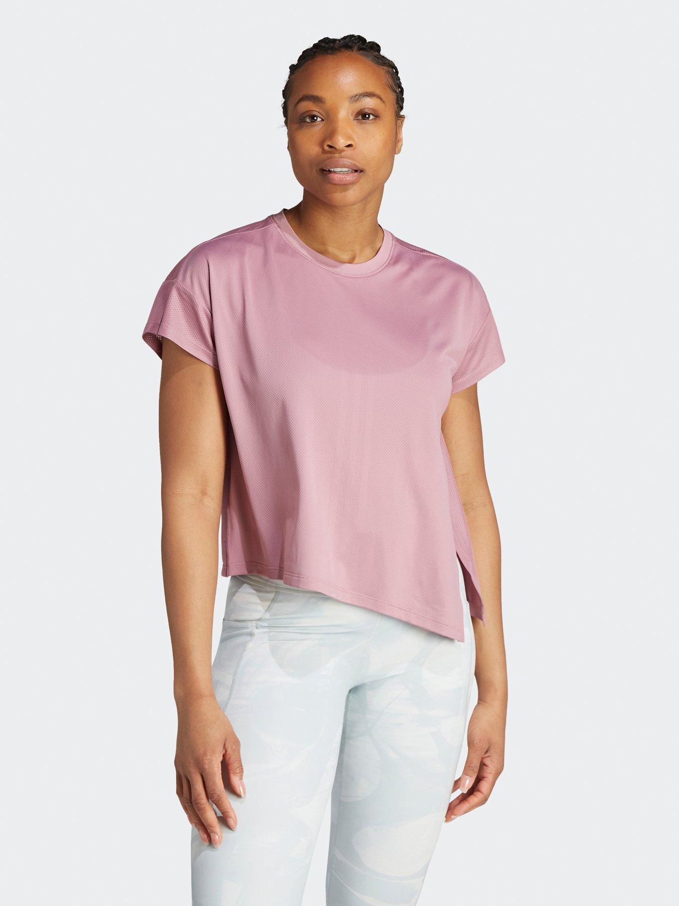 Kids Clothing - Yoga AEROREADY Loose Tee - Pink