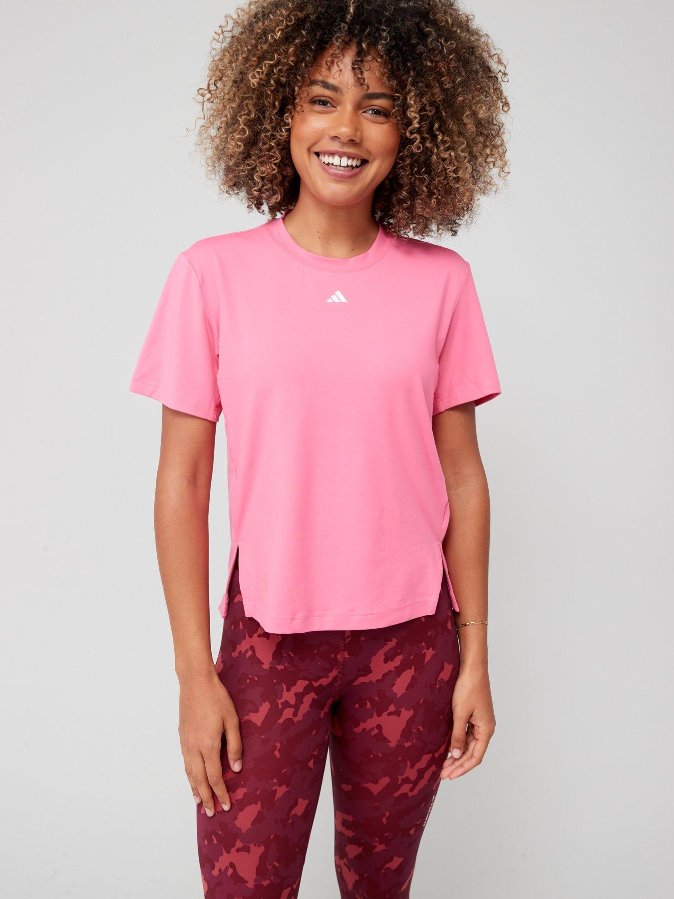 Urter Hverdage Bungalow Pink | Adidas | T-shirts | Womens sports clothing | Sports & leisure |  www.very.co.uk