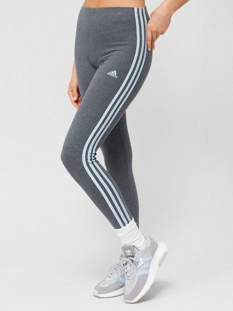 adidas-sportswear-essentials-3-stripes-high-waisted-single-shirt-leggings-dark-grey