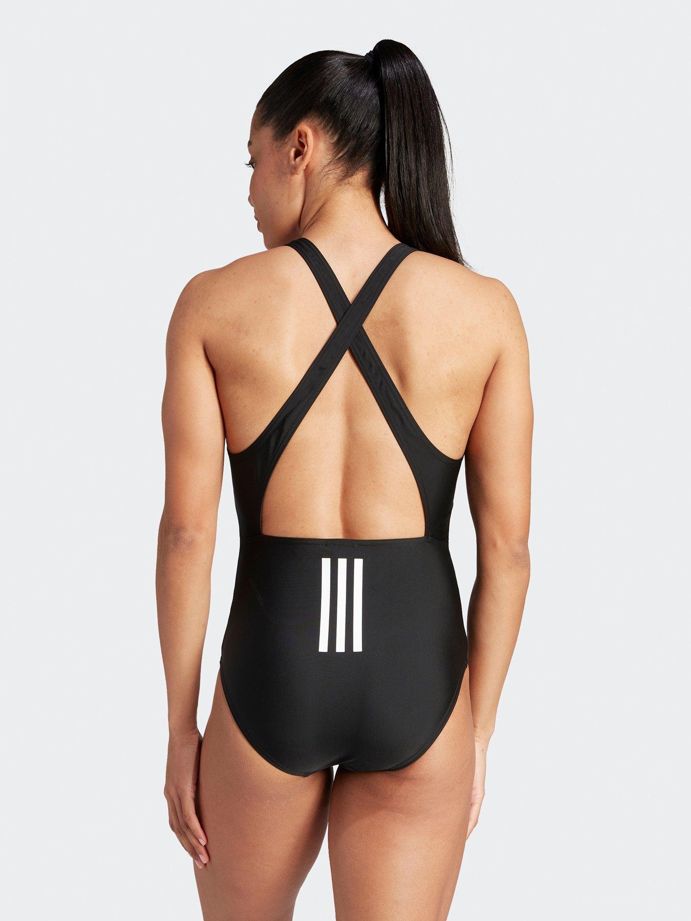 Image 2 of 4 of adidas Sportswear Swimsuit - Black/White