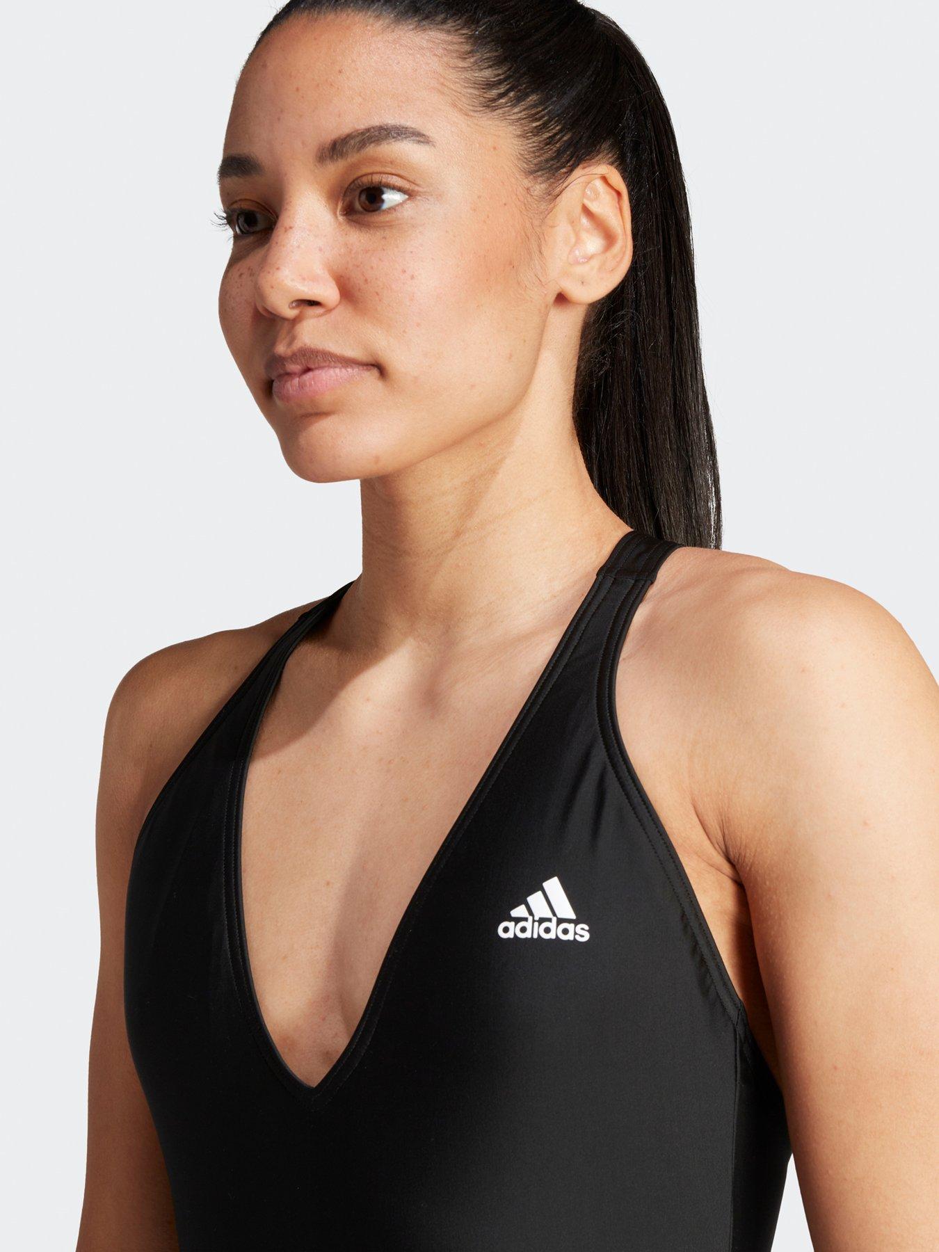 Image 4 of 4 of adidas Sportswear Swimsuit - Black/White