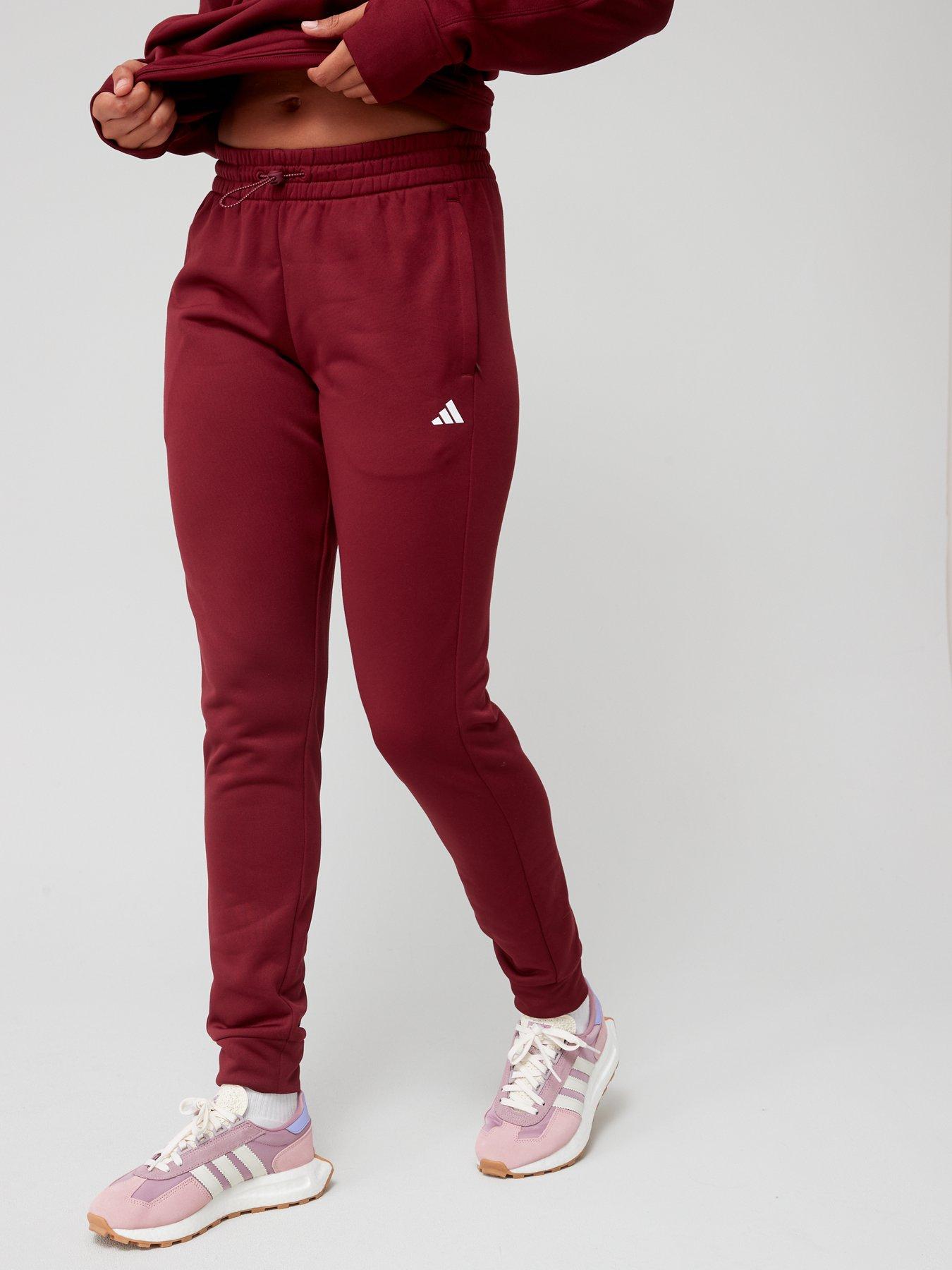 adidas Women's Aeroready Wide-Leg High-Rise Pants