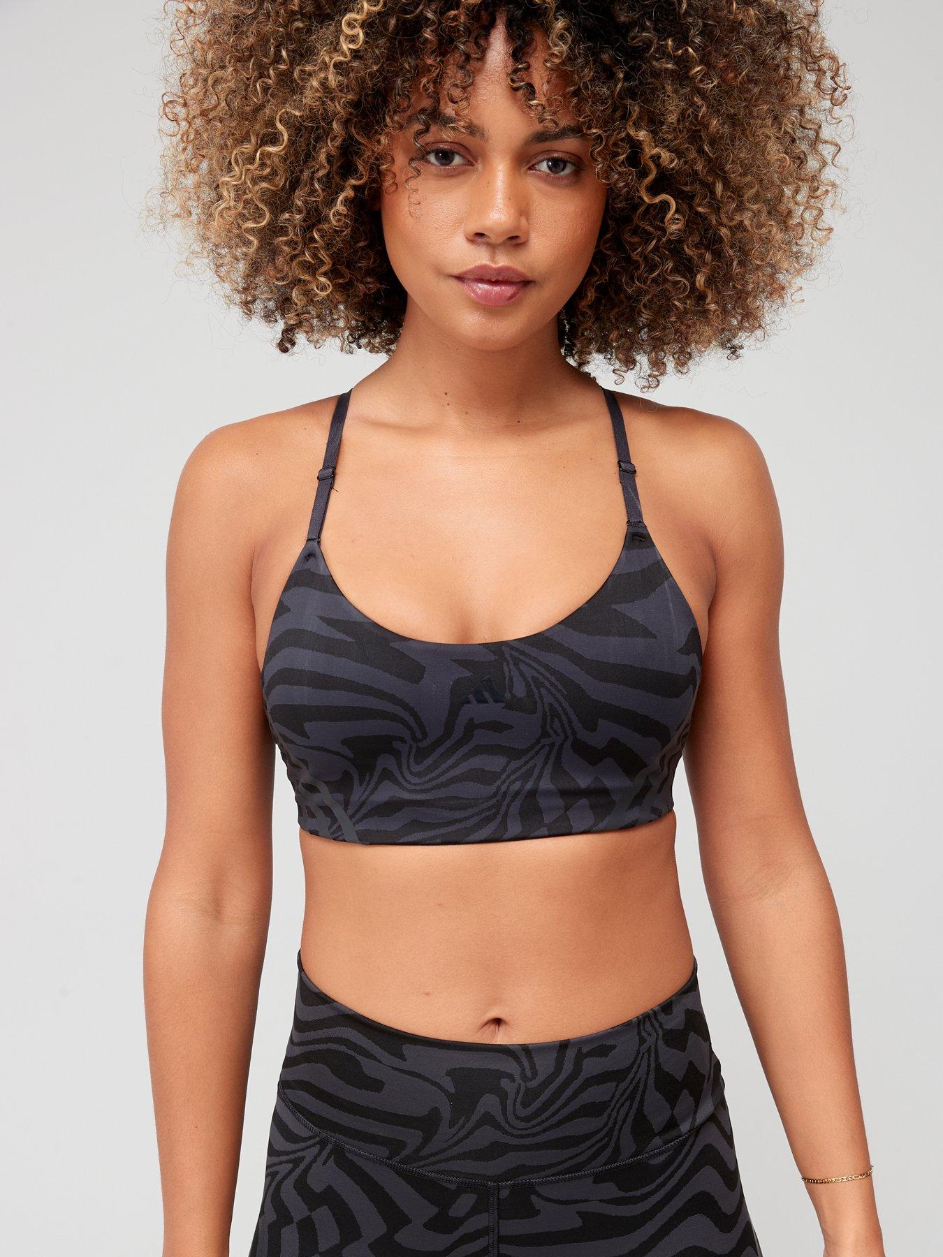 Energy Elevate Non Wired Zip Front Sports Bra - Multi