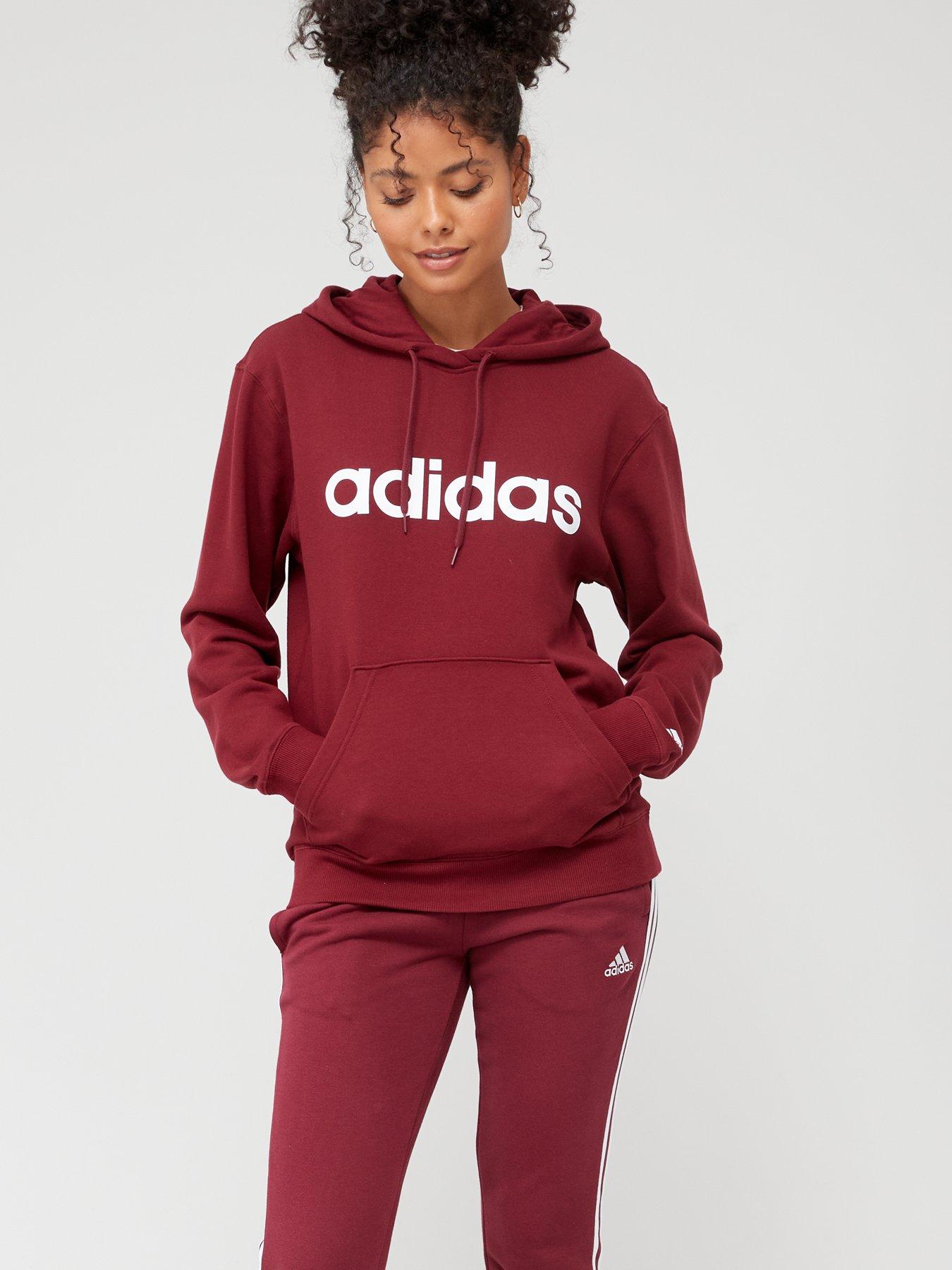 Essentials linear 2024 hoodie adidas