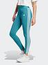  image of adidas-sportswear-womens-sportswear-3-stripes-leggings-blue