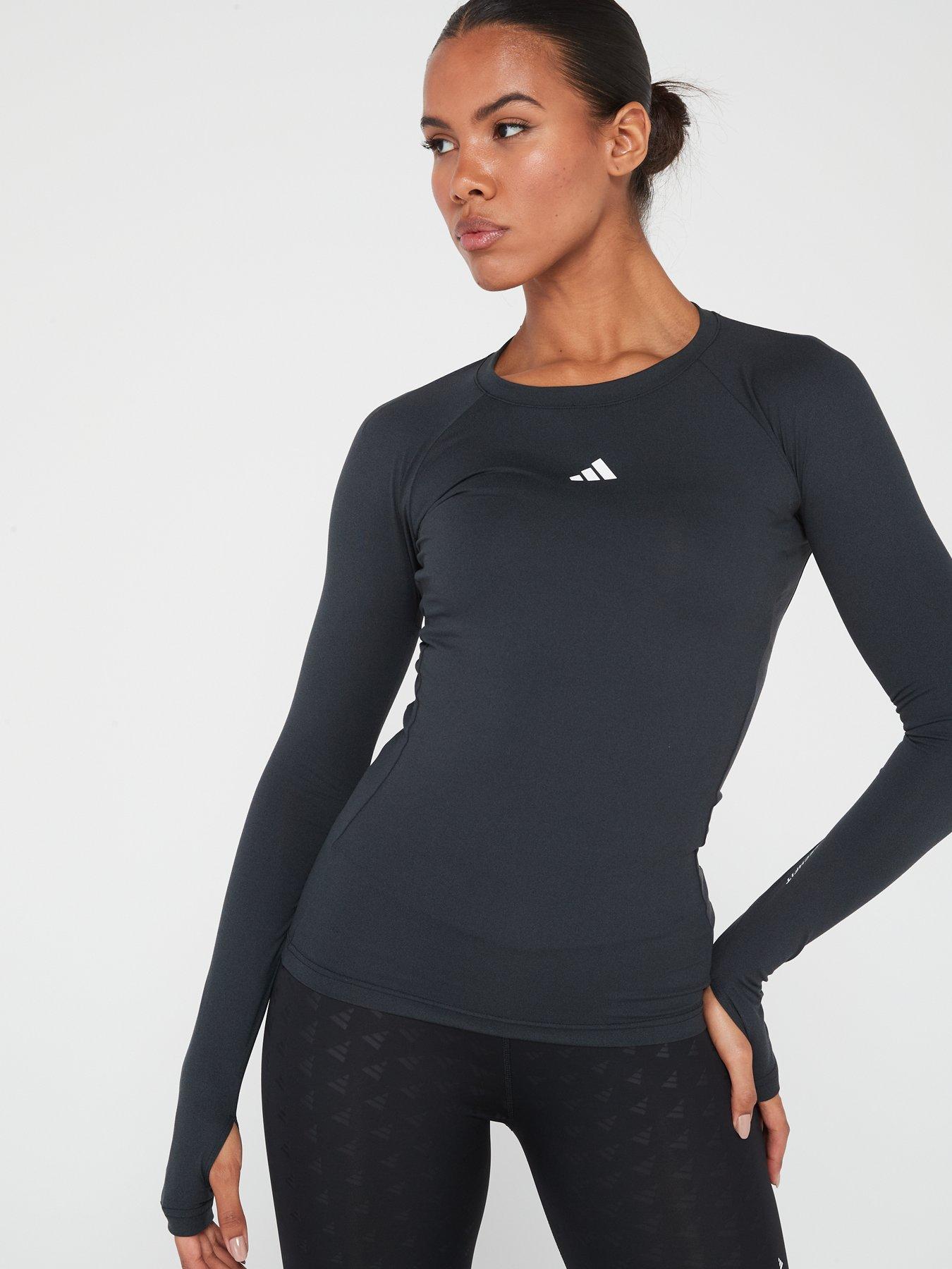 Ladies long sleeve adidas top on sale