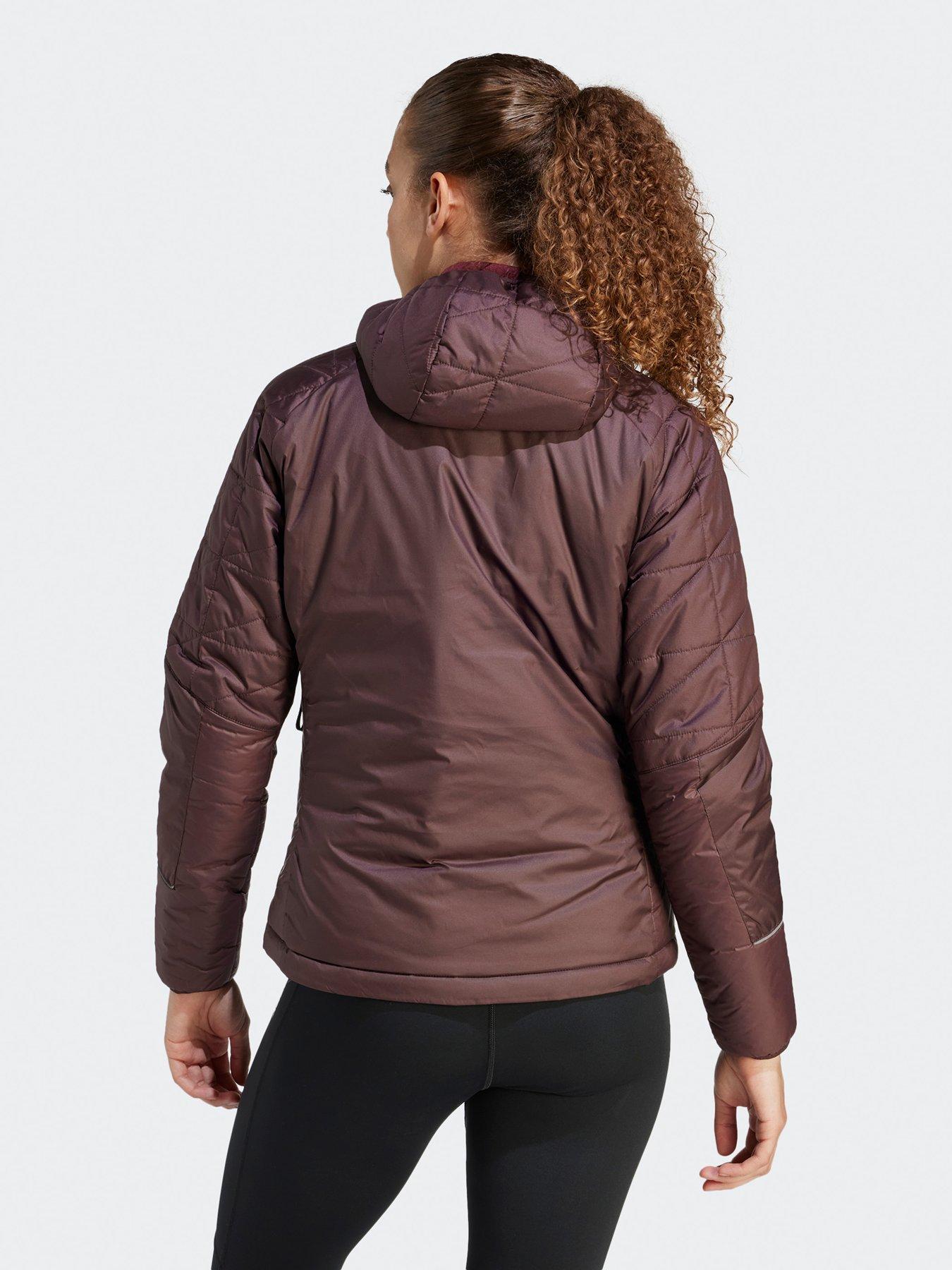 adidas Terrex Women's Thin Filled Jacket - Brown