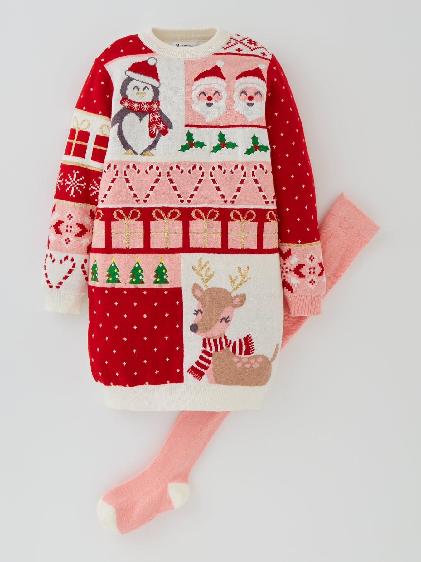 Knitted santa hot sale dress