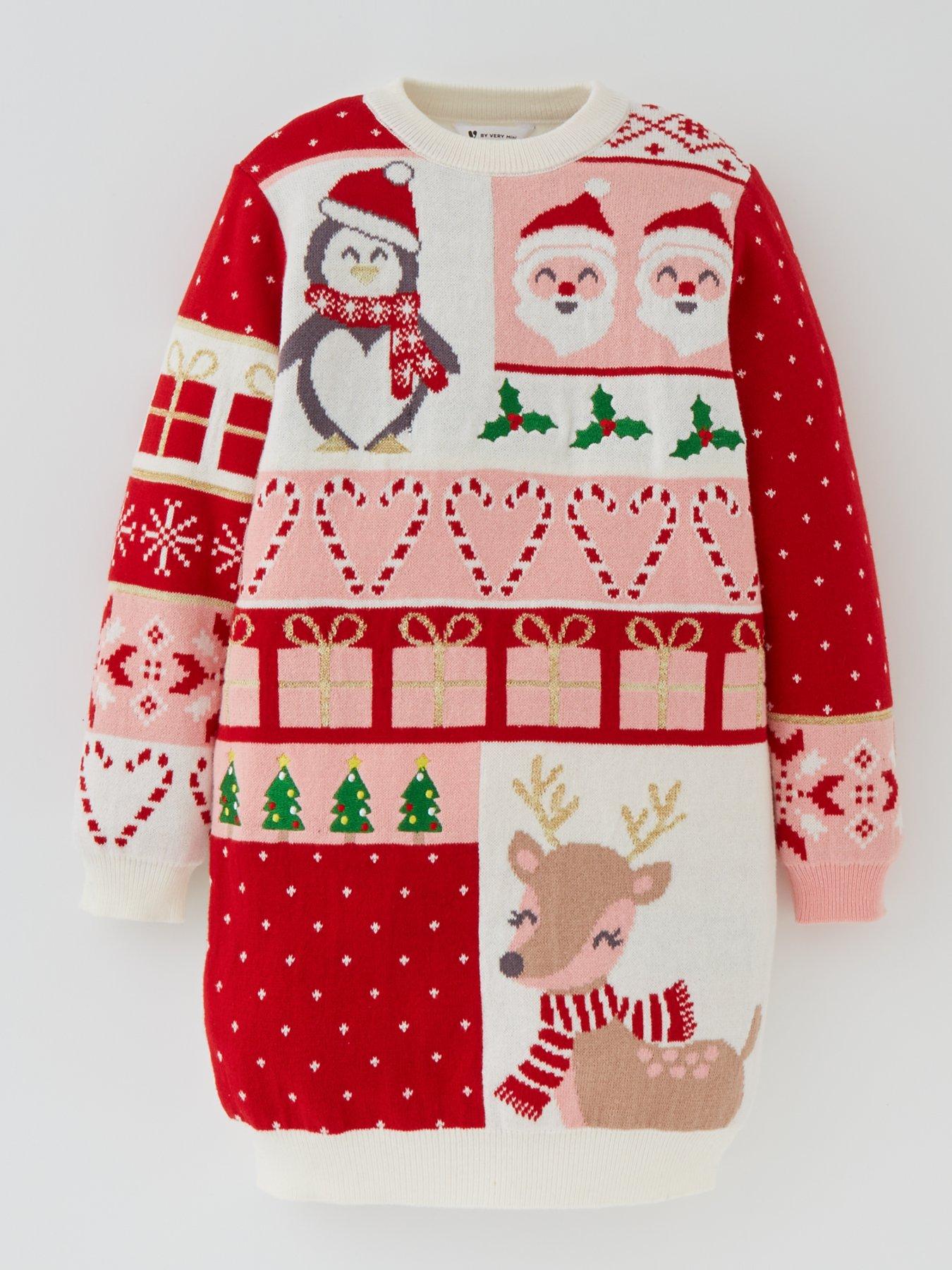 Knitted 2024 santa dress