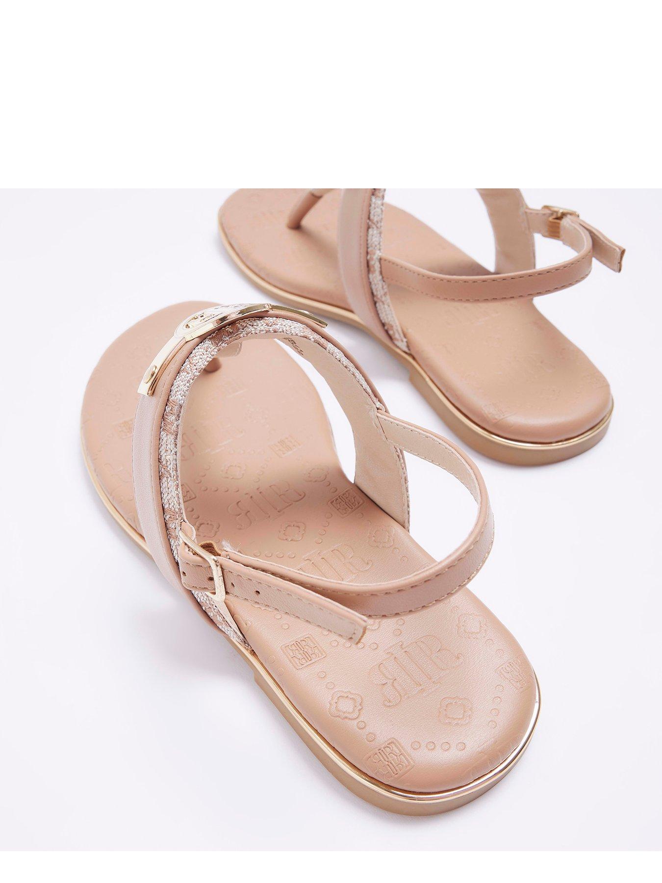 River island sale toe post sandals