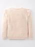  image of mini-v-by-very-girls-swan-knitted-jumper-multi