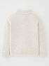  image of mini-v-by-very-boys-funnel-neck-knitted-jumper-cream
