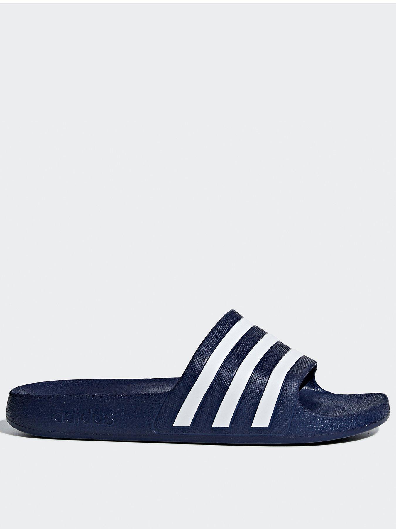 undefined Adilette Aqua Sliders - Blue