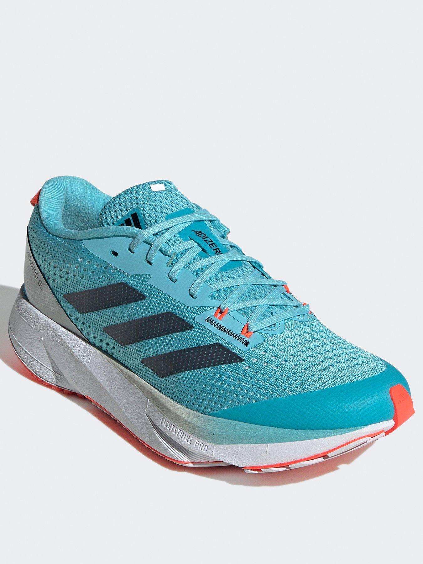 adidas running Adizero SL White Blue Pink