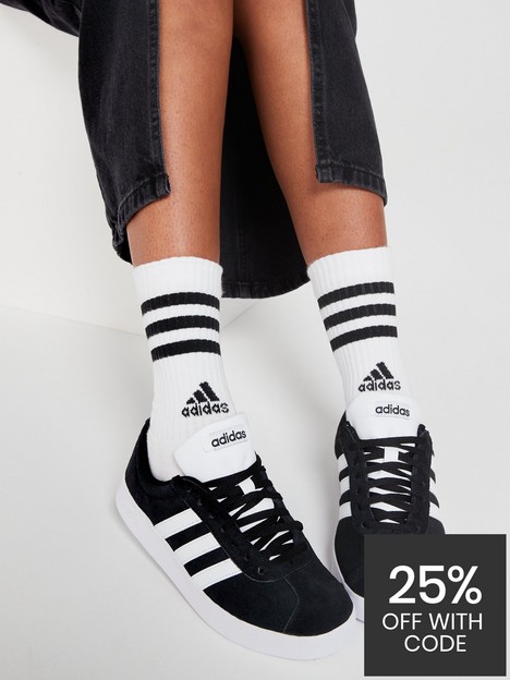 adidas-sportswear-vl-court-20-trainers-blackwhite