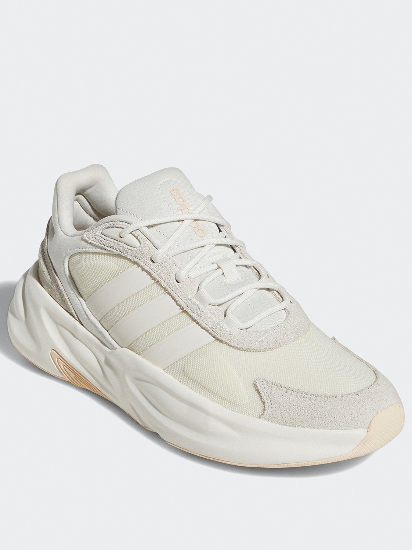Image 2 of 7 of adidas Sportswear Womens Ozelle Trainers - Off White