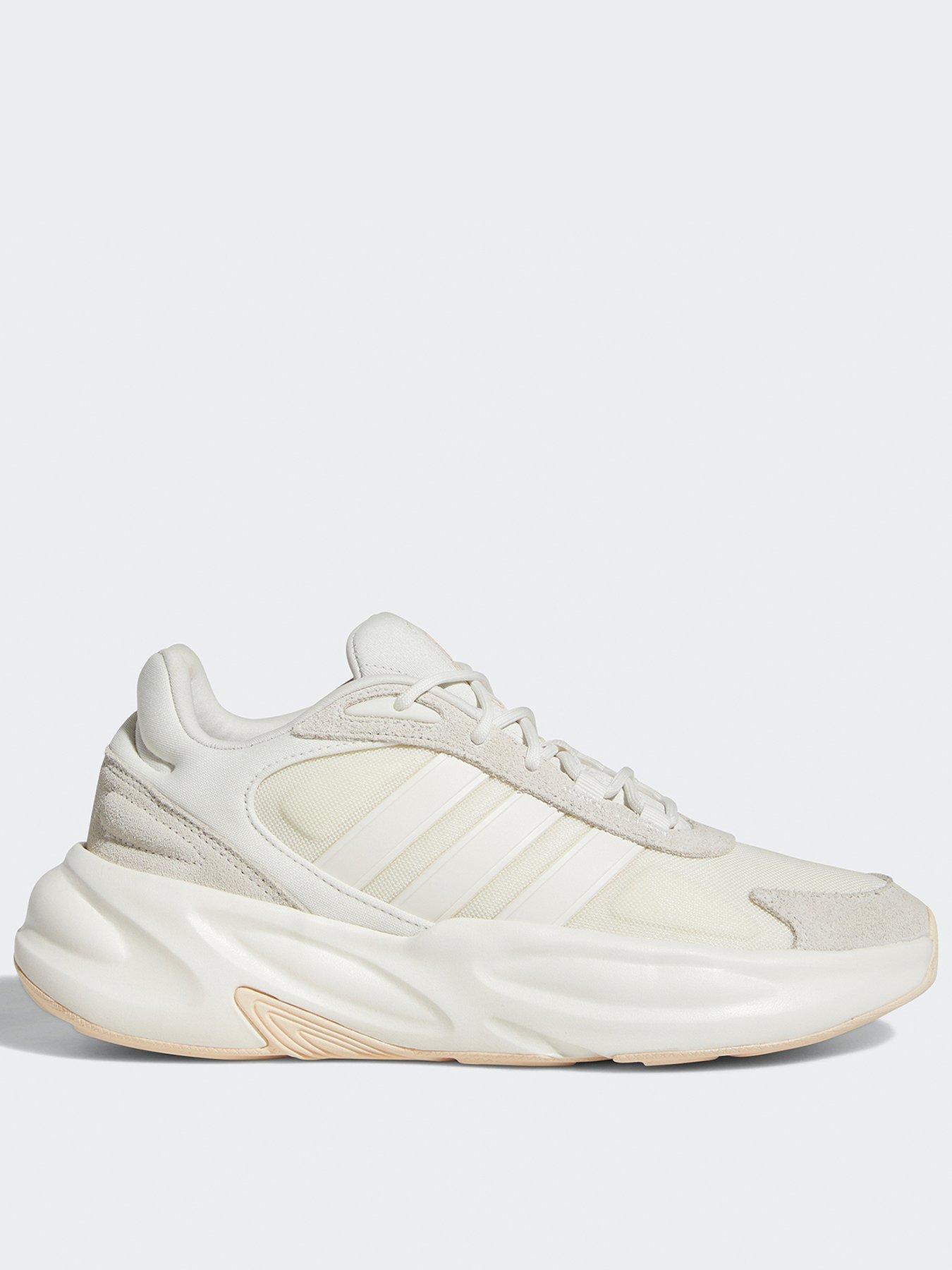 Image 4 of 7 of adidas Sportswear Womens Ozelle Trainers - Off White