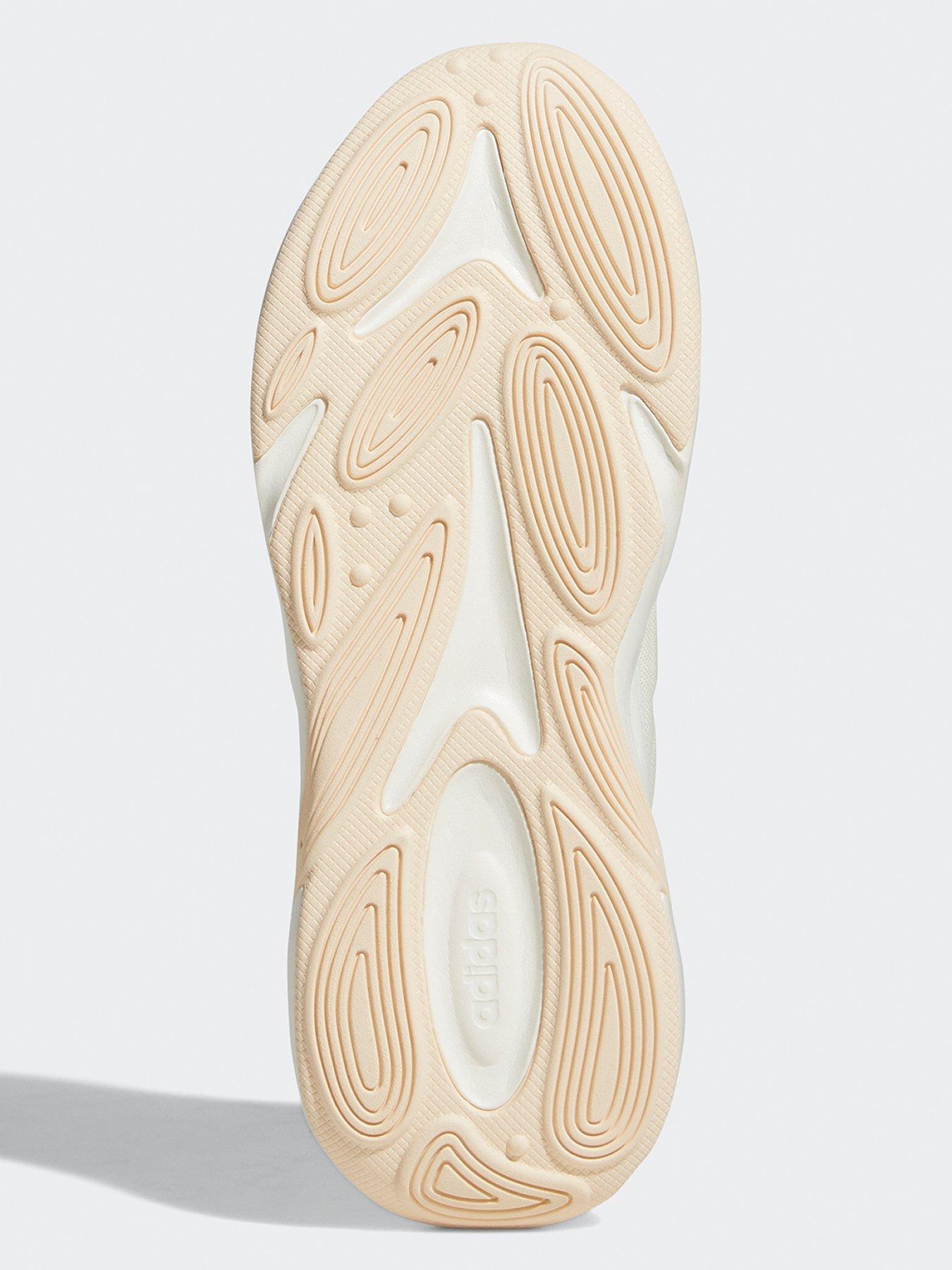 Image 6 of 7 of adidas Sportswear Womens Ozelle Trainers - Off White