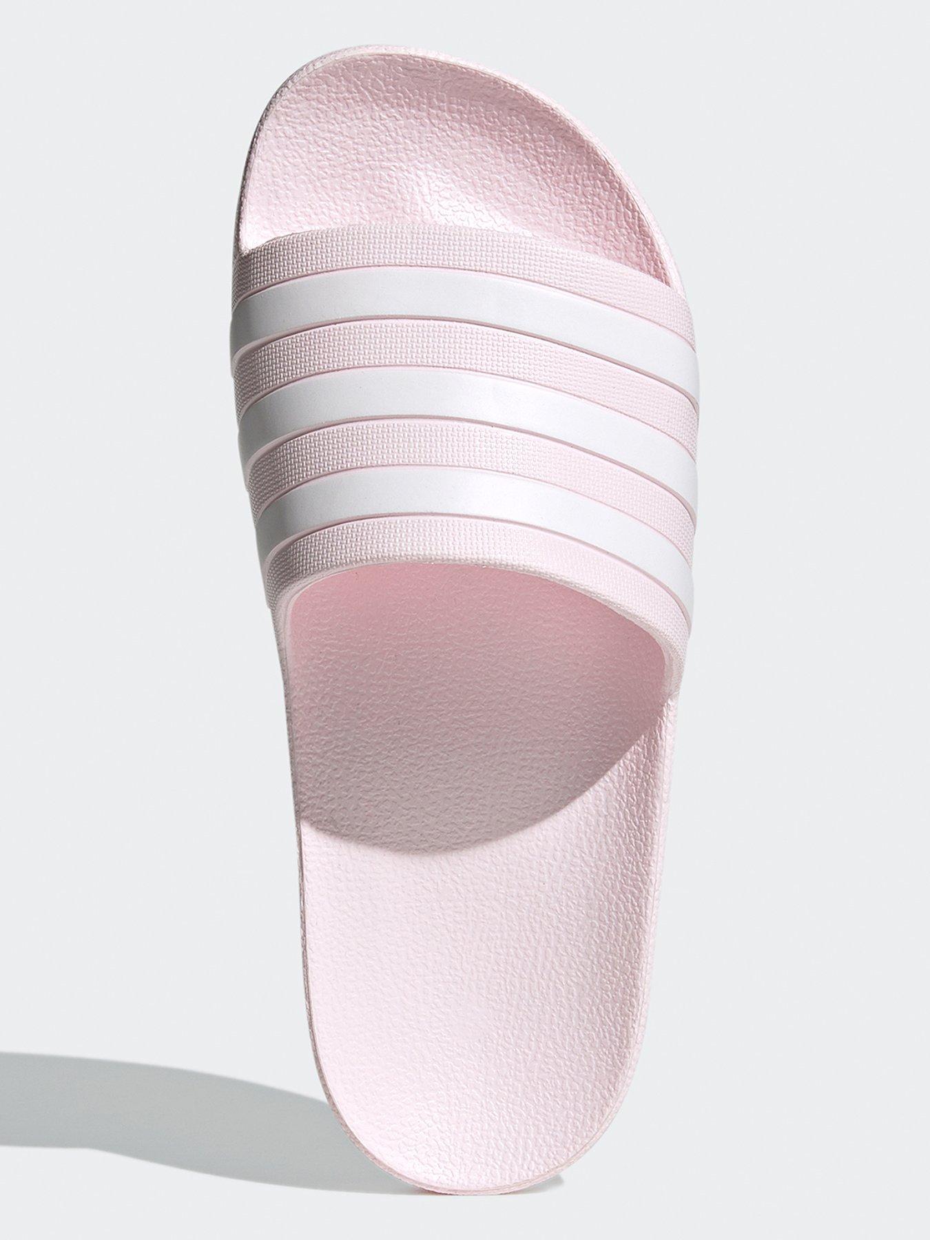 adidas Sportswear Womens Adilette Aqua Sliders Light Pink Very