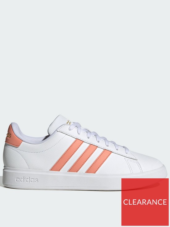 front image of adidas-sportswear-grand-court-20-trainers-white
