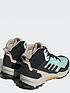 image of adidas-terrex-womens-ax4-mid-gore-tex-hiking-trainers-blue