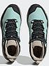  image of adidas-terrex-womens-ax4-mid-gore-tex-hiking-trainers-blue