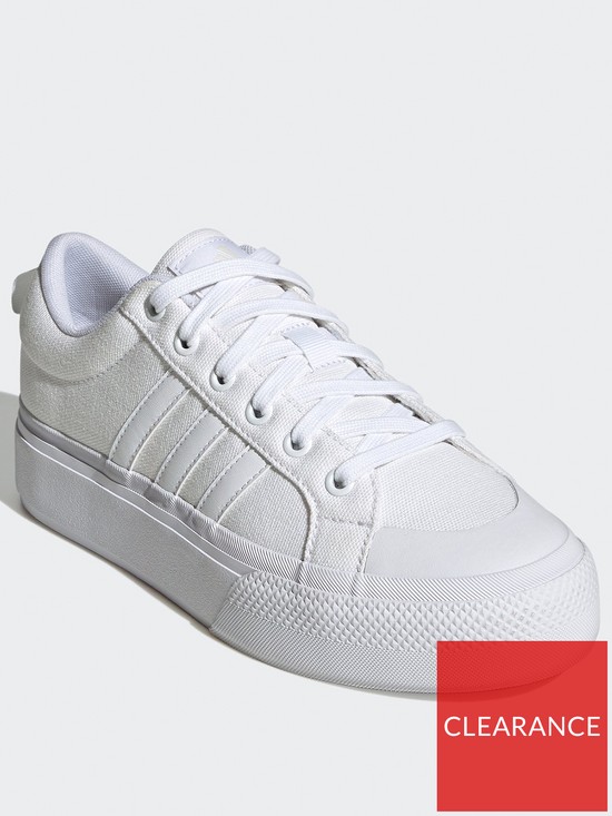 stillFront image of adidas-sportswear-womens-bravada-20-platform-trainers-white