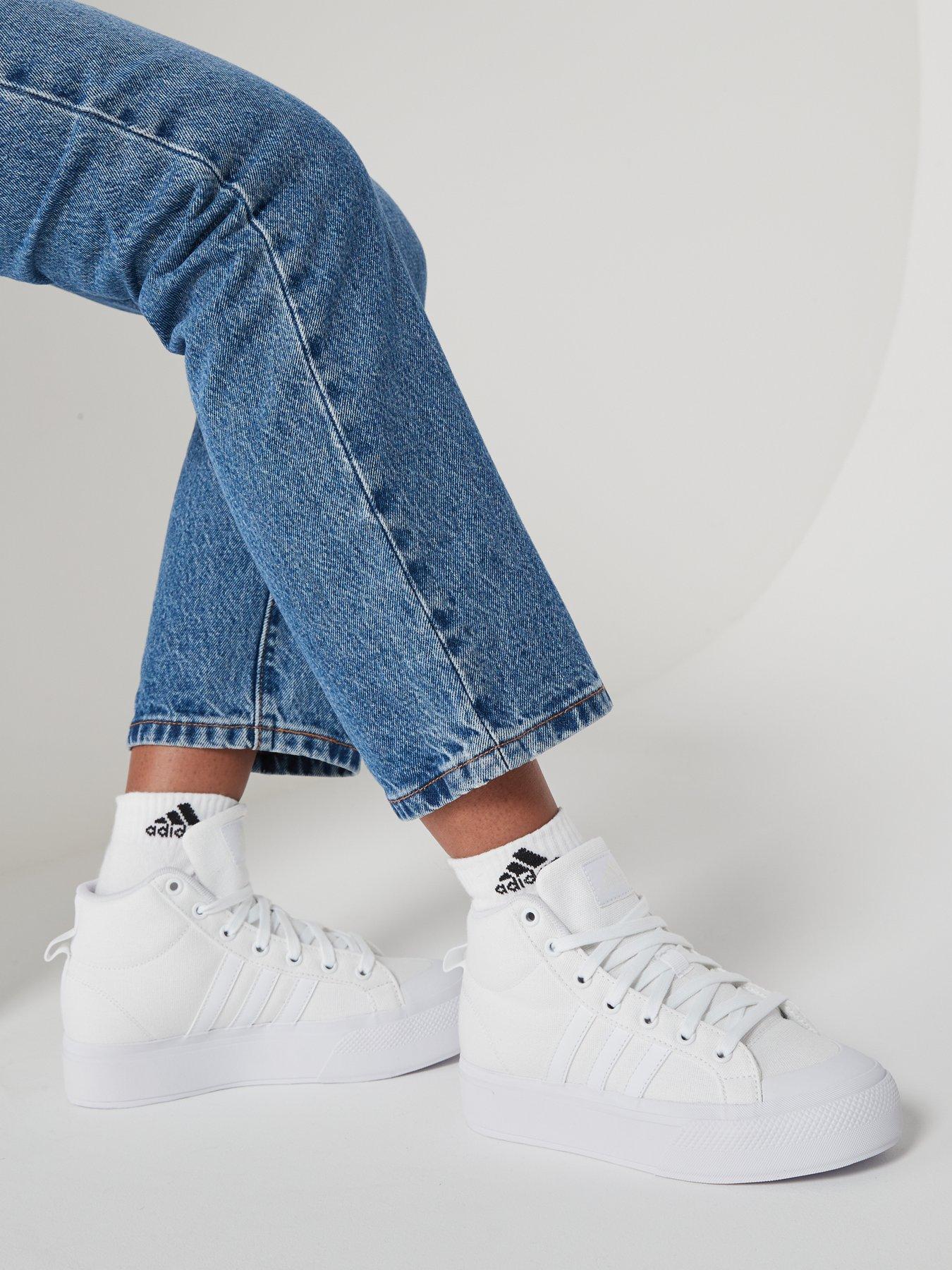 Adidas Sneaker White Adidas Platform Trainers Women's Platform - Main Image