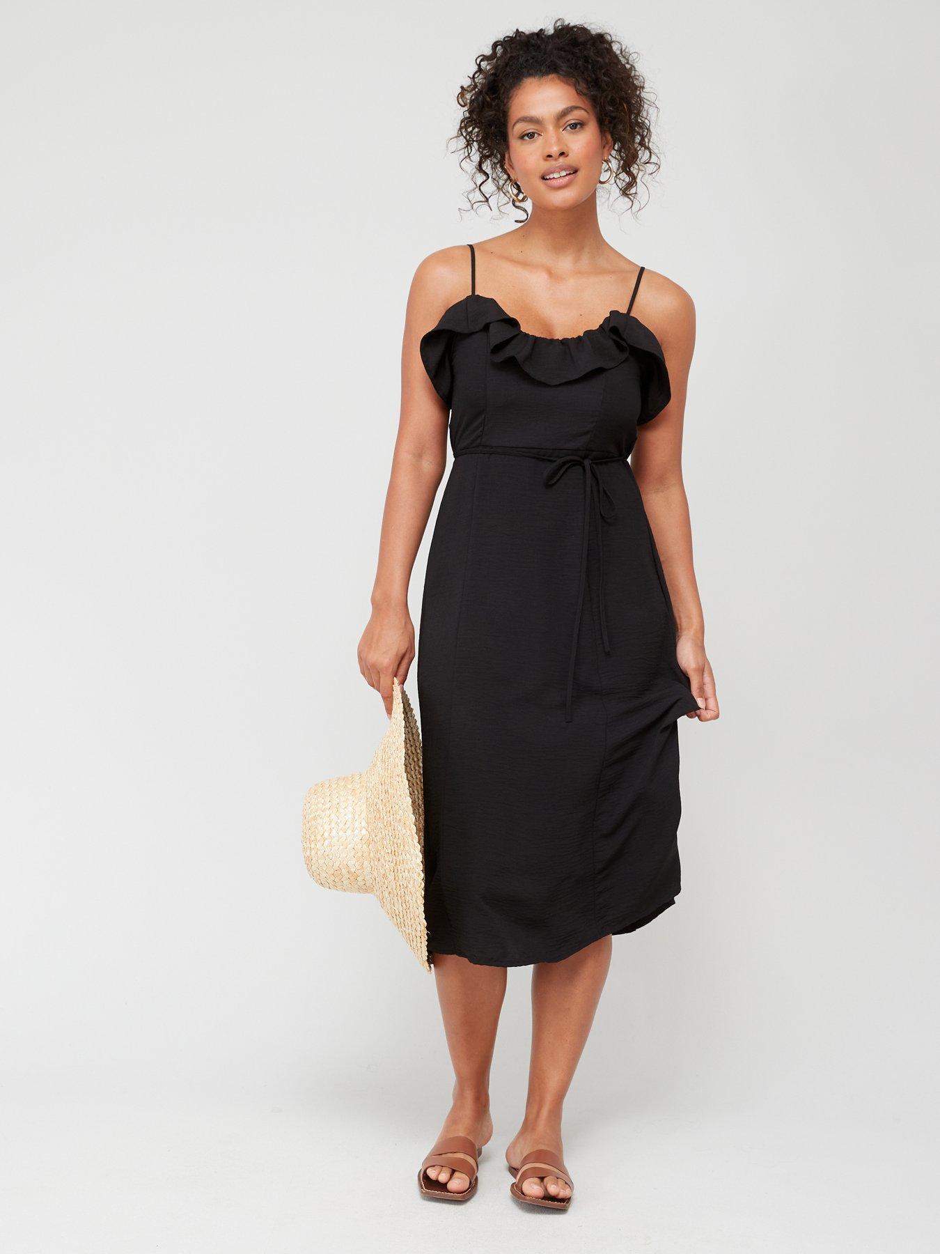 Everyday black outlet dress