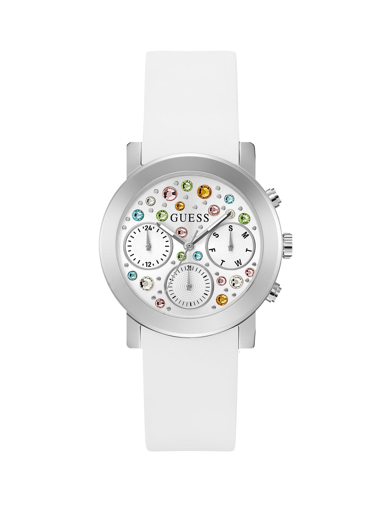 Product photograph of Guess Ladies Fantasia Watch from very.co.uk