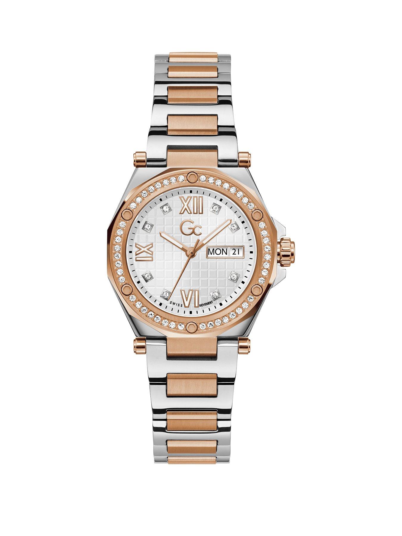Product photograph of Gc Legacy Lady Watch from very.co.uk