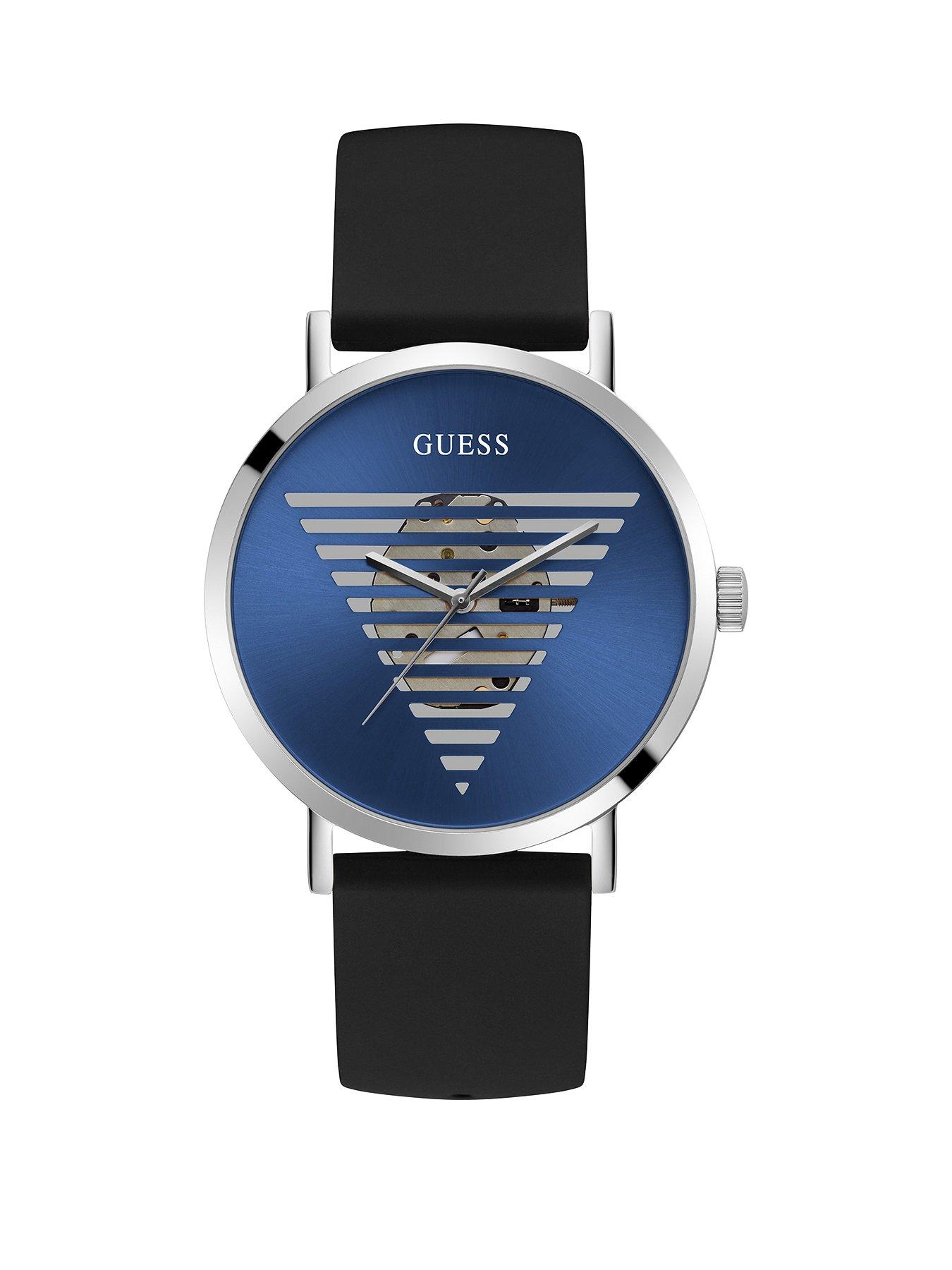 Product photograph of Guess Mens Idol Watch from very.co.uk