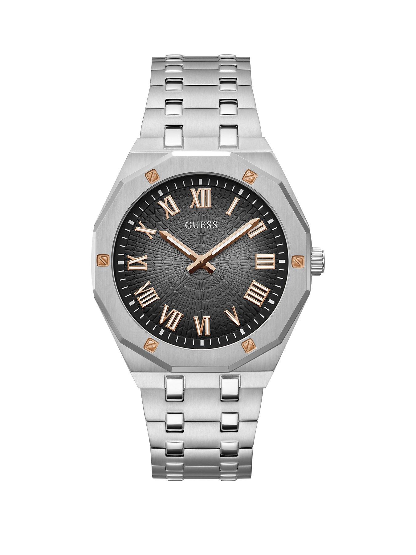 Product photograph of Guess Men Asset Watch from very.co.uk