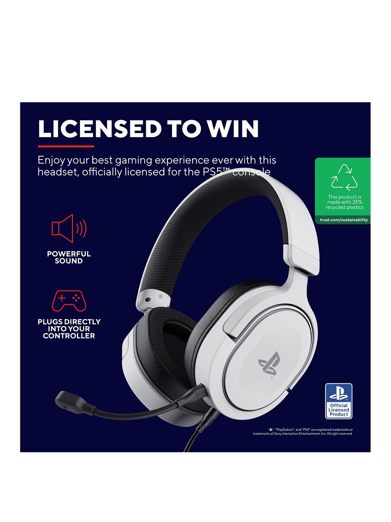Trust GXT 498 Forta Wired Gaming Headset for PS5 Very